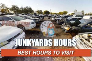 Best hours to go ot a junkyard