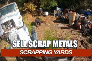 Selling scrap metals to scrapping yards