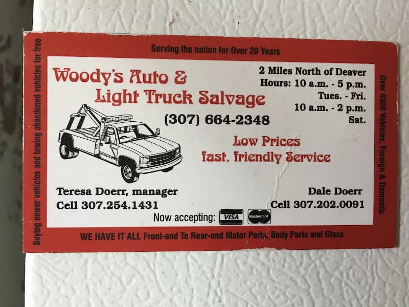 Woody’s Auto Salvage