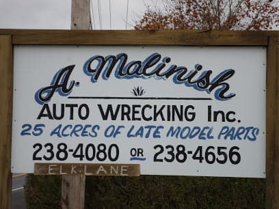 A. Malinish Auto Wreckers