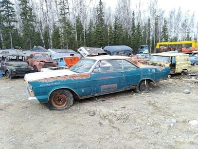 Alaska Car Crushing