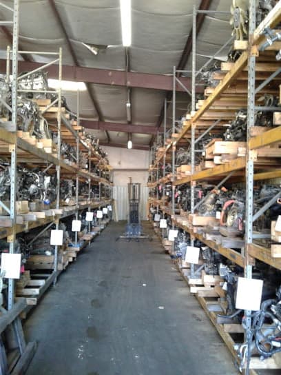 Gray And White Auto Parts