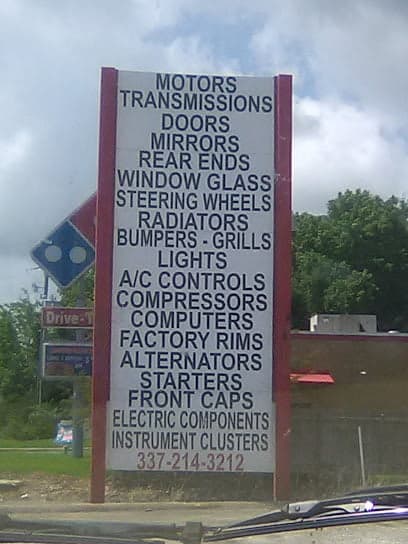 Highway 90 Auto Salvage Sales