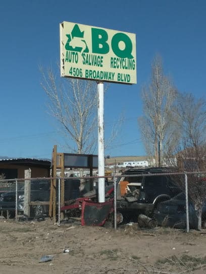 ABQ auto salvage and recycling