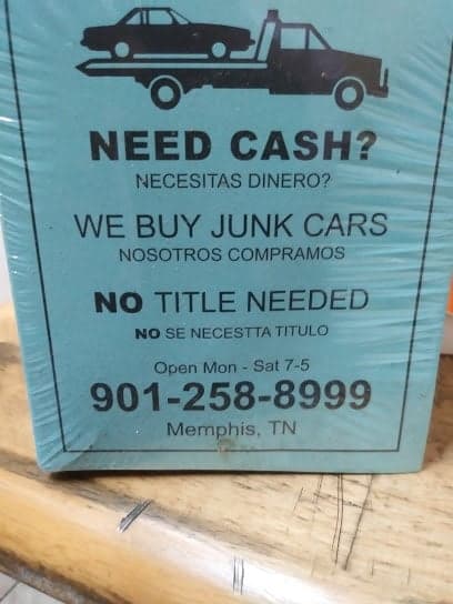 Top dollar junk cars