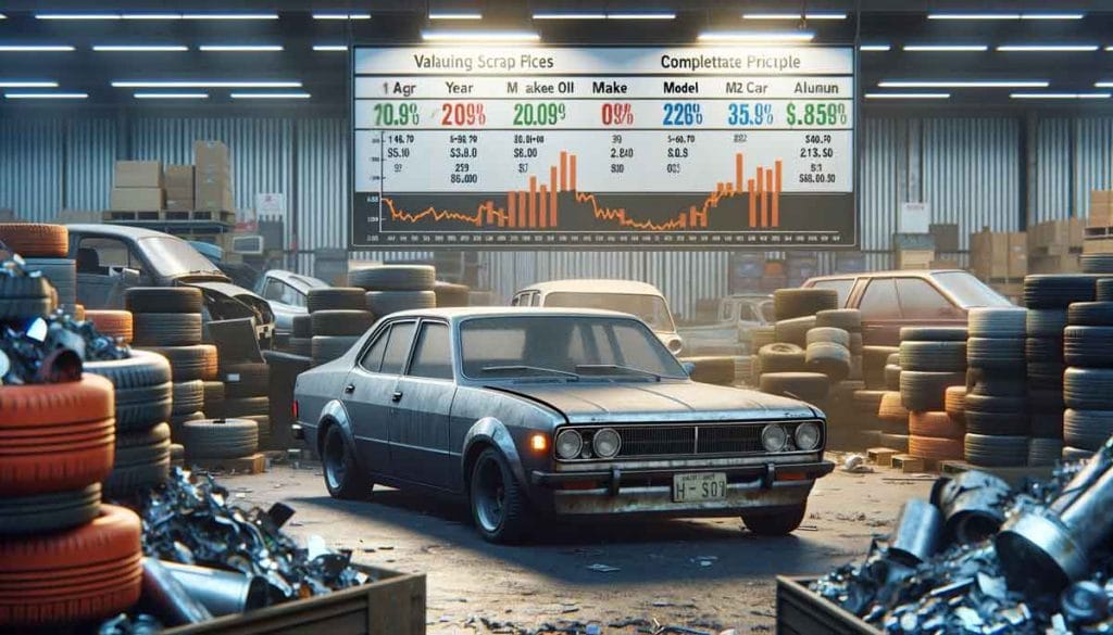 Car value and scrap prices
