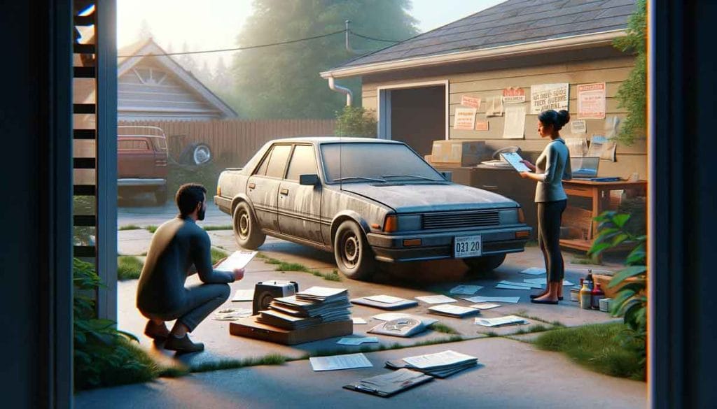Selling a vehicles without a title
