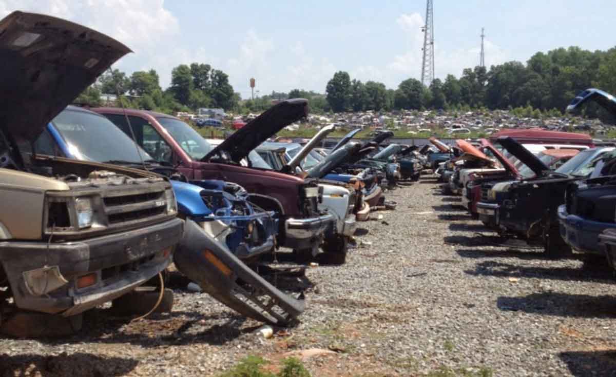 Auto Parts U Pull It & Scrap Metal of Shelby at 1025 County Home Rd, Shelby, NC 28152