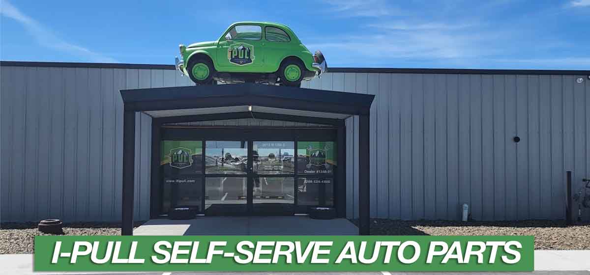 I-Pull self serve used auto parts junkyard at 2997 N 15th E, Idaho Falls, ID 83401