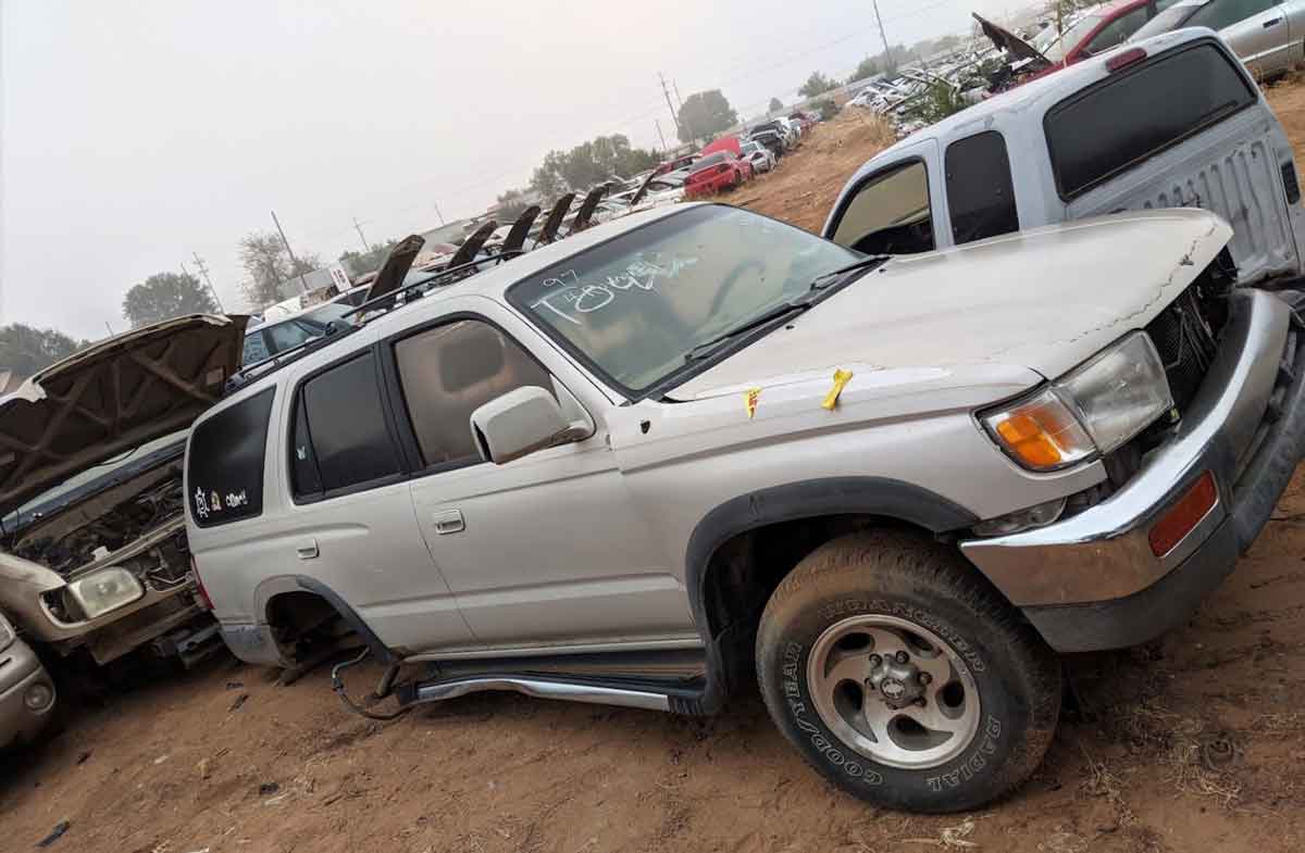 Junk cars you could find at Ed’s Car Parts at 609 S Prince St, Clovis, NM 88101