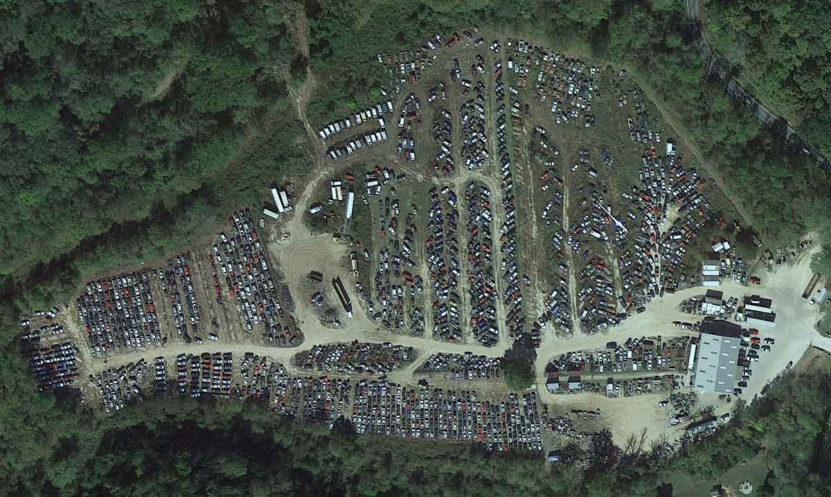 TAS Recycling at 1197 Roby Conley Rd, Marion, NC 28752, Previously known as Rusty's Pic-A-Part