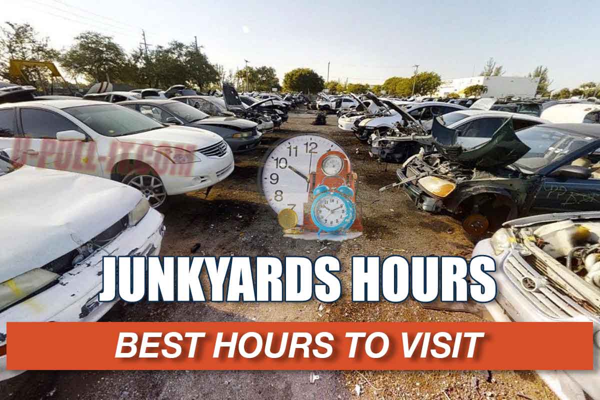 Best Hours To Visit Junkyards Salvage Yards Scrap Yards And Wrecking Yards 