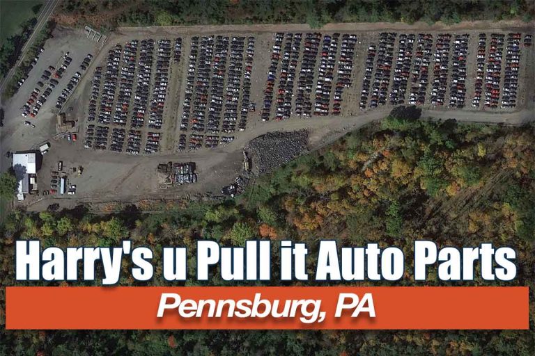 Aerial view of Harrys u Pull it Auto Parts 2557 Geryville Pike Pennsburg PA 18073 768x512