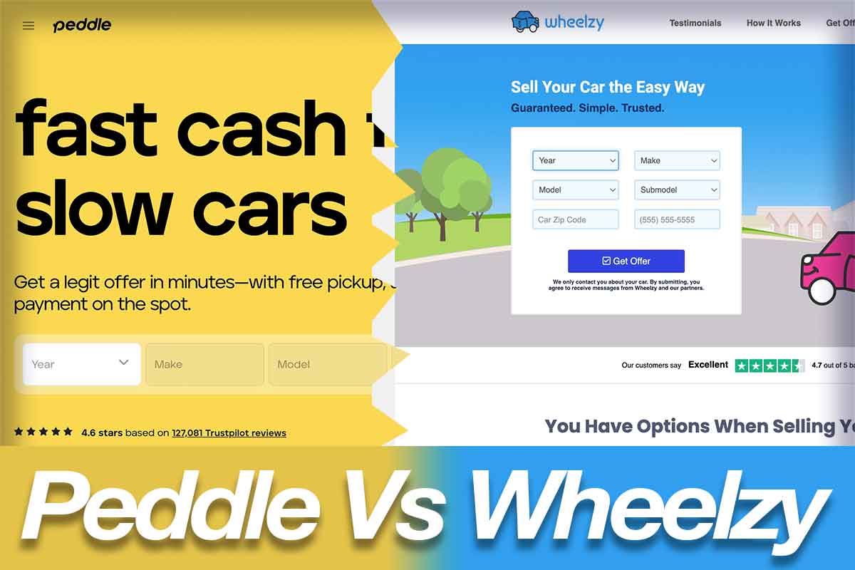 Peddle vs Wheelzy – $500 Cash For Junk Car Buyers Near Me