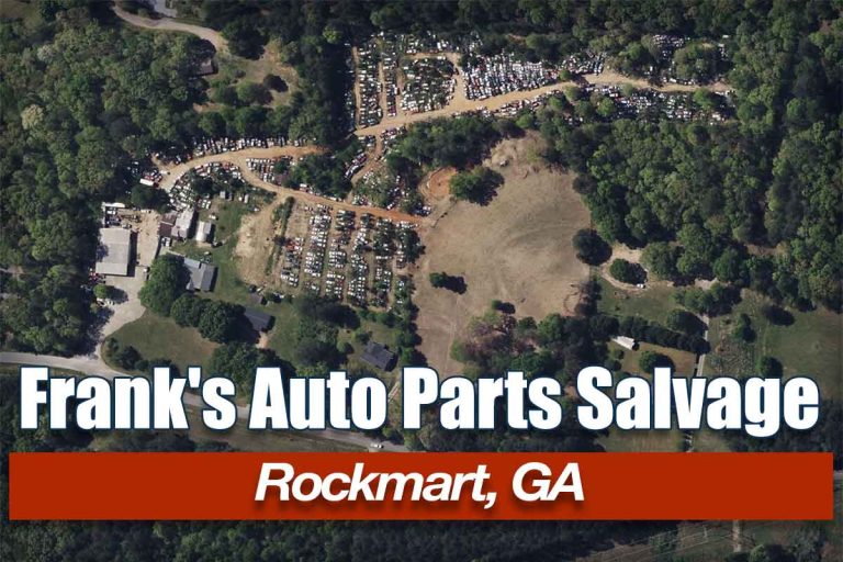 Frank's Auto Parts Salvage/Junkyard at 185 Pine Mountain Rd, Rockmart, GA 30153