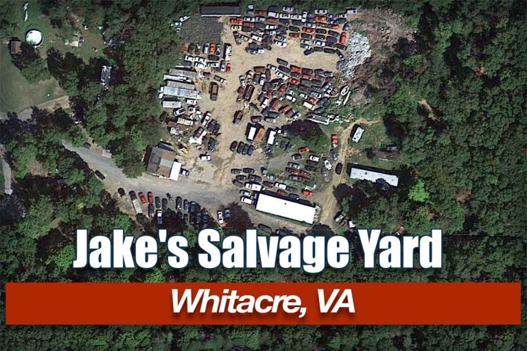 Jake's Salvage Yard at 742 N Timber Ridge Rd, Whitacre, VA 22625