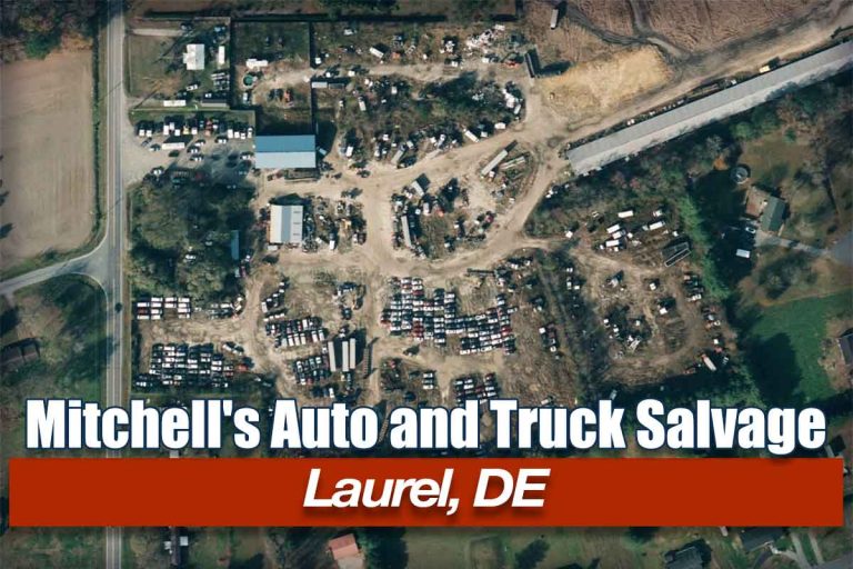 Mitchells Auto and Truck Salvage at 12441 Whitesville Rd Laurel DE 19956 768x512