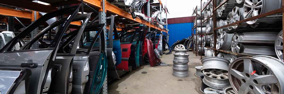 Buy OEM parts at the junkyard