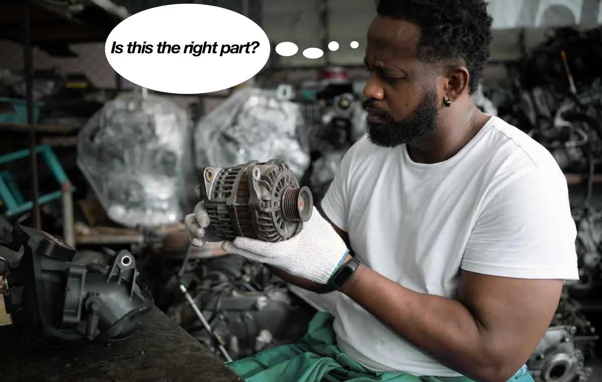 Getting the right part the first time