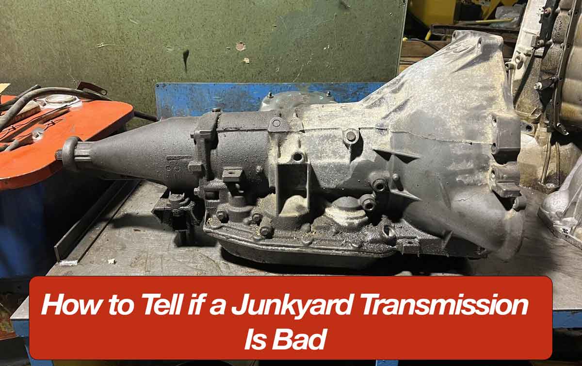 How to Tell if a Transmission is Bad from a Junkyard