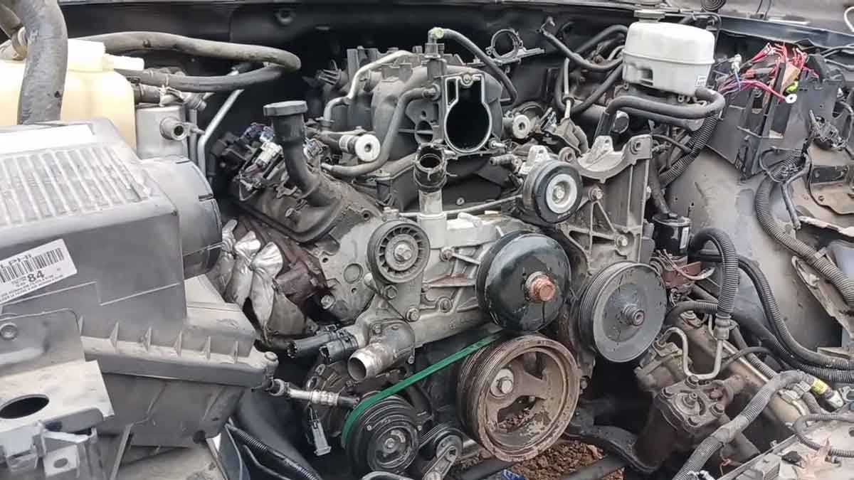 Picking the right engine at a junkyard