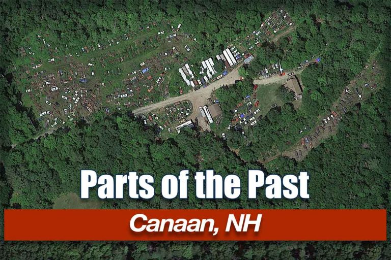 Parts of the past junkyard in Canaan New Hampshire 768x512